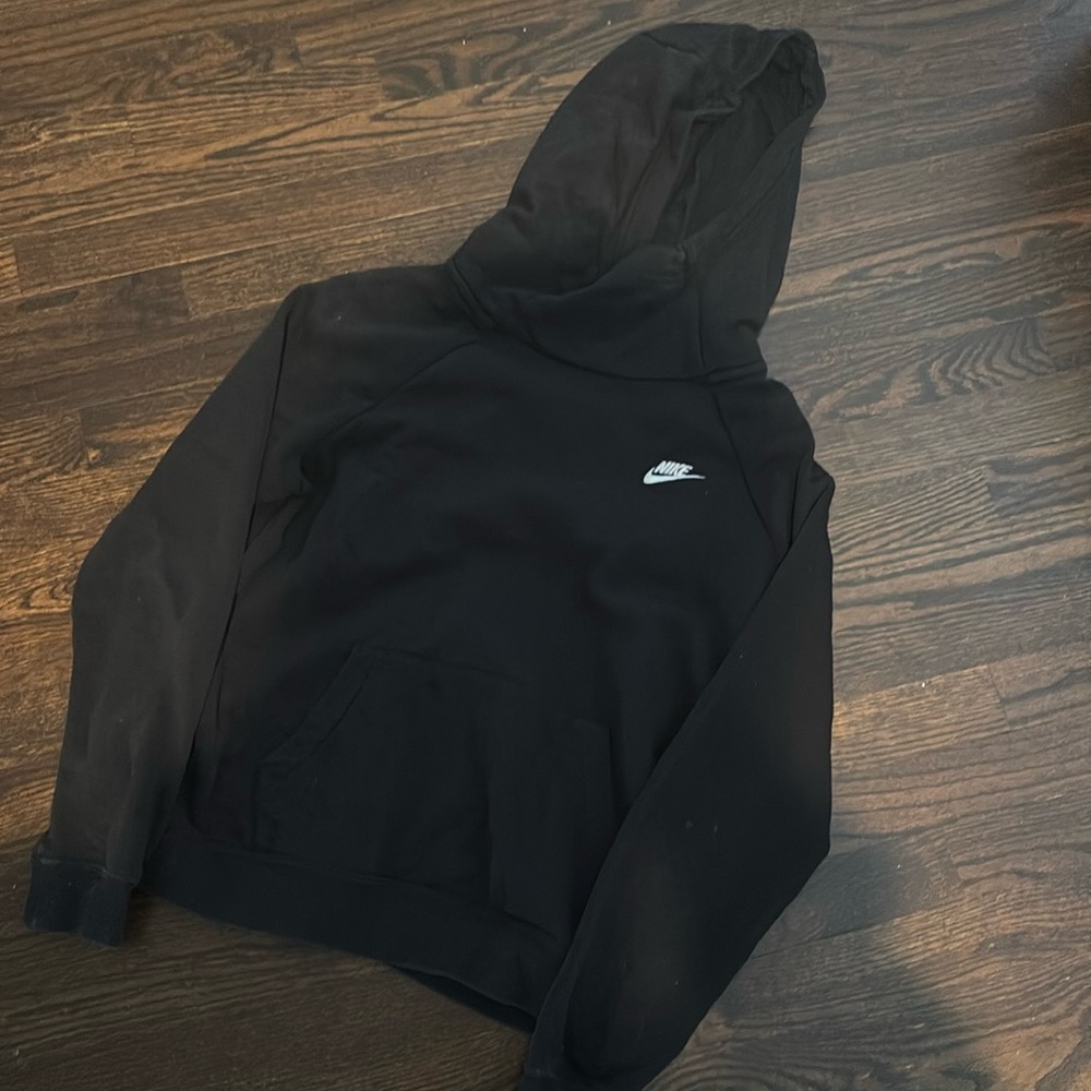 Nike black womens hoodie sweatshirt size